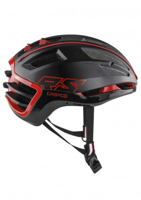 Cyklistická helma Casco SPEEDairo 2 black-Red RS Design
